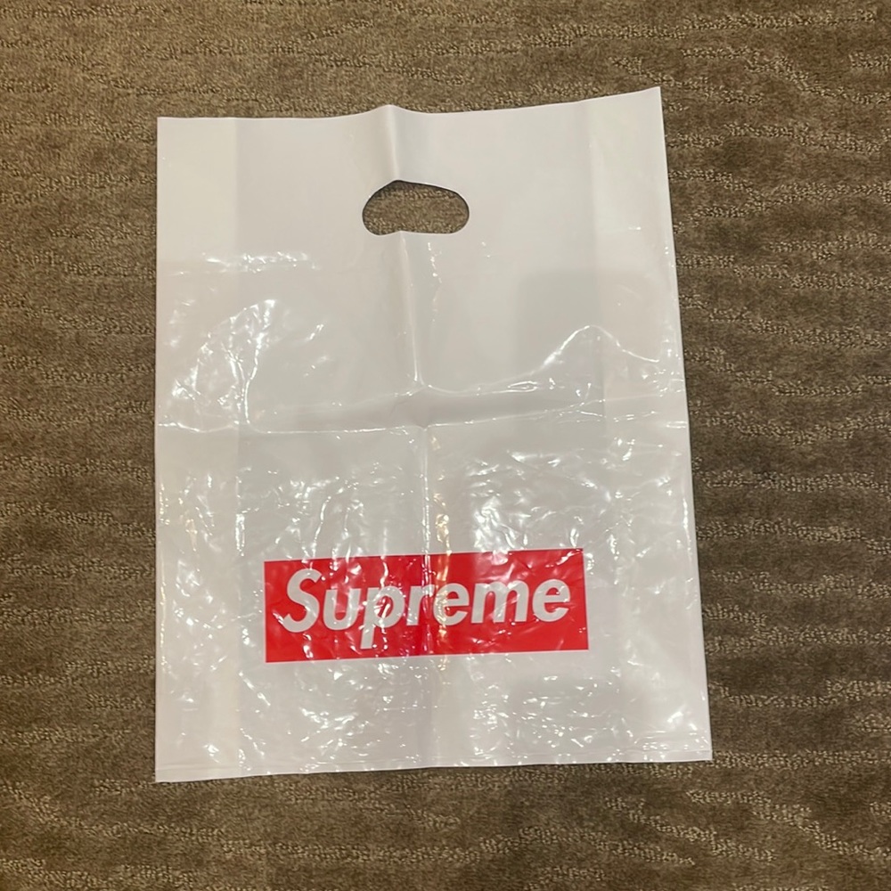 Supreme, official shopping plastic bag